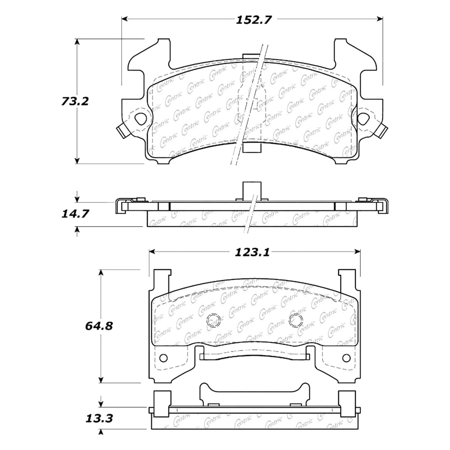 BR KLO GM S10 89-97 CAMARO 82-88 F