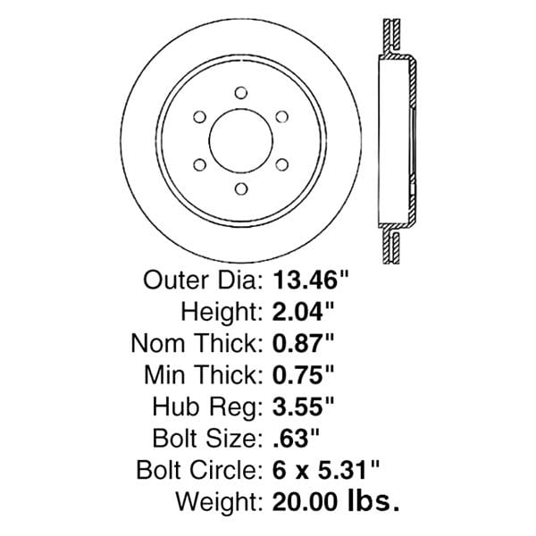 BR DISK FO EXPED/LINC 03-06 6 G A