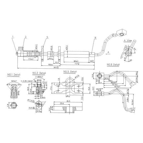 BR SLA FO F-150 05-08 F H 4X4