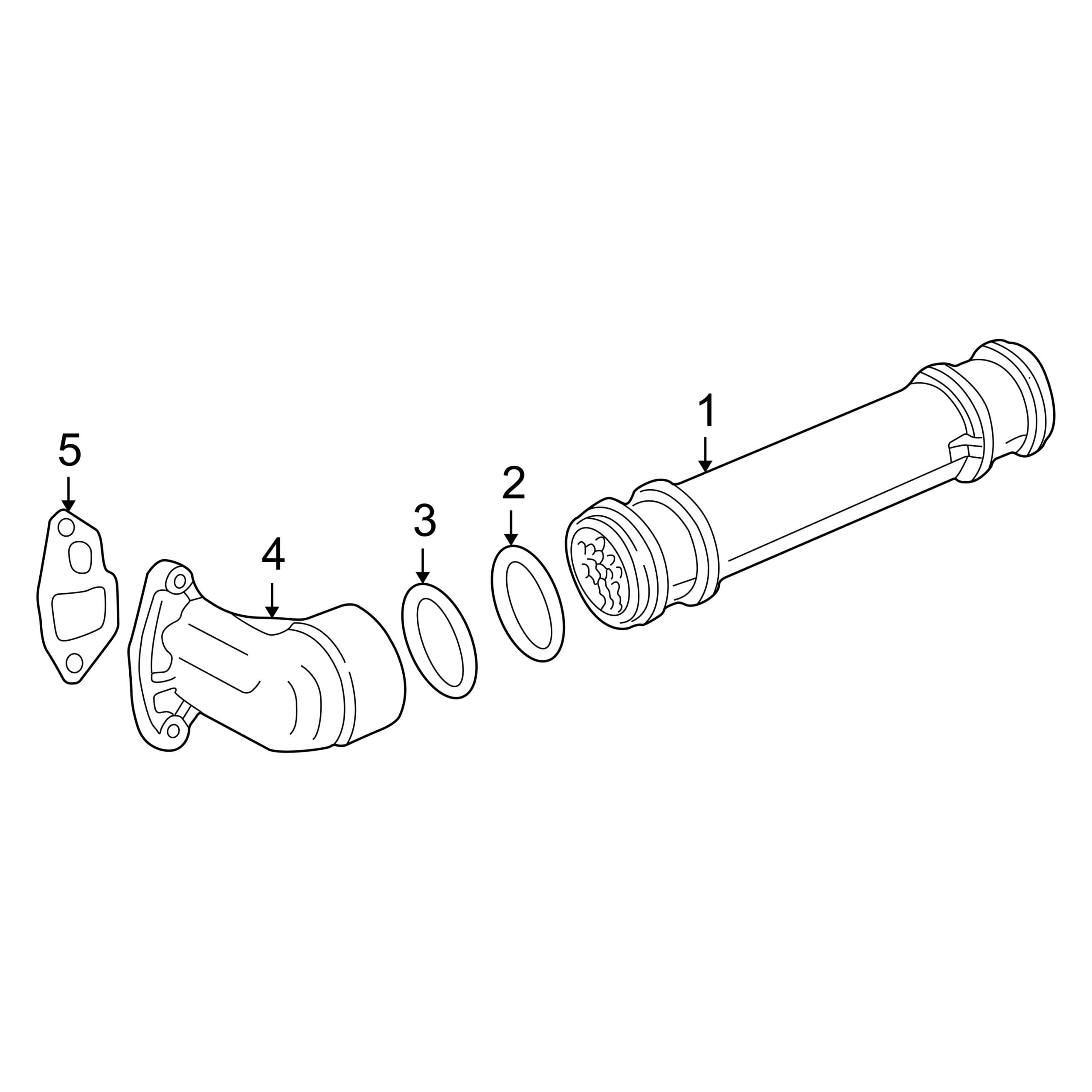 PAKKNING FO 7,3L 95-03 OLÍUK A =ES72519